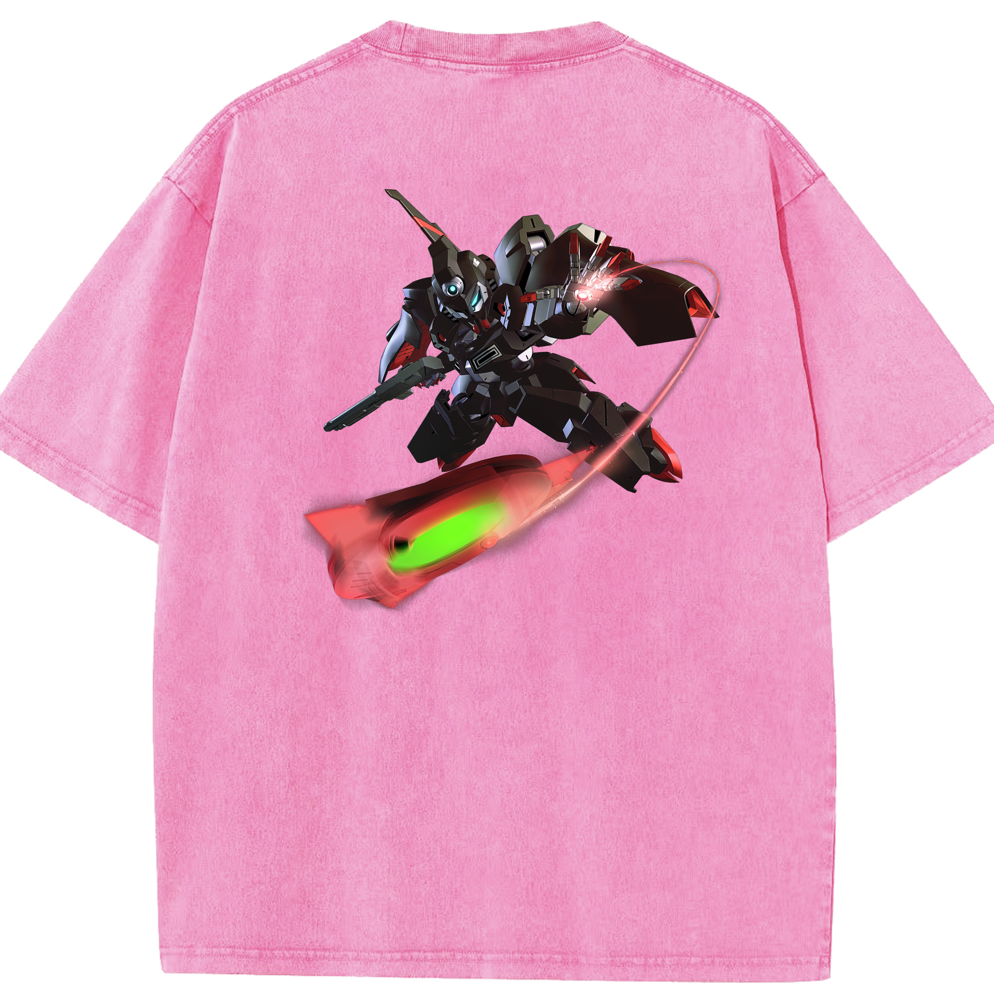 （画像用） 機動戦士ガンダム Mobile Suit Gundam 綿100% ヴィンテージ風 半袖Tシャツ（背面プリント）